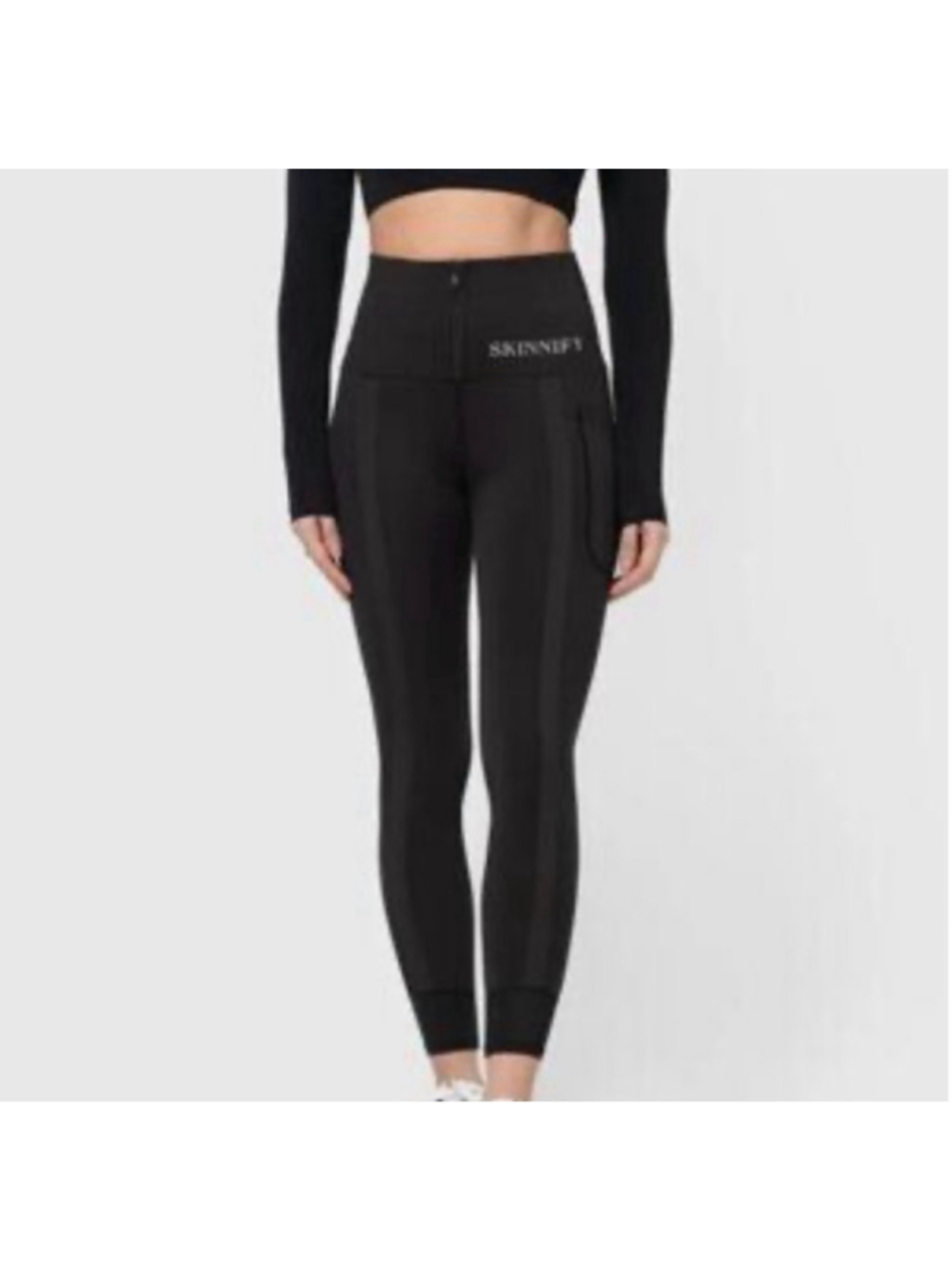 Skinnify Resistance Band Leggings Black Size Large